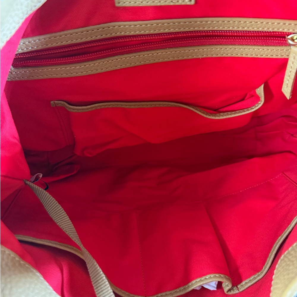 Dooney & Bourke Caramel Leather Hobo Bag - Picture 7 of 9